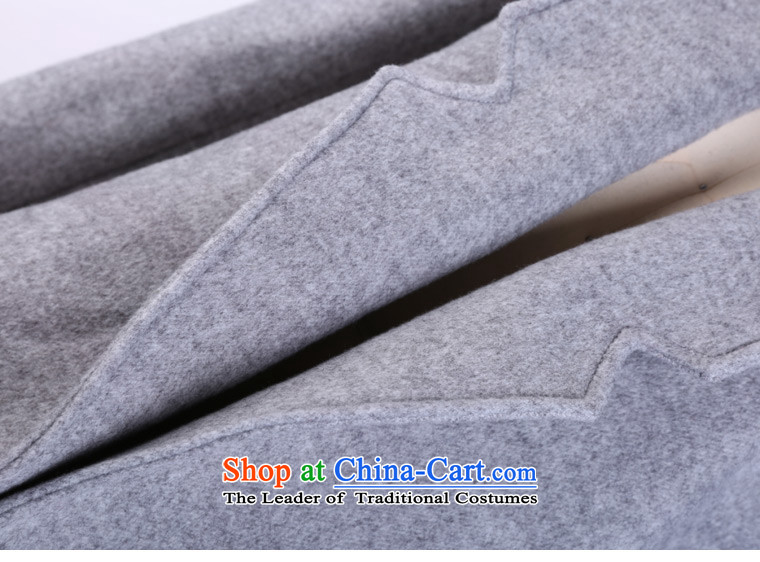 Zk Western women 2015 Fall/Winter Collections new simple and stylish girl in gross? jacket long Sau San a wool coat Gray L picture, prices, brand platters! The elections are supplied in the national character of distribution, so action, buy now enjoy more preferential! As soon as possible.