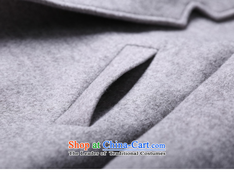 Zk Western women 2015 Fall/Winter Collections new simple and stylish girl in gross? jacket long Sau San a wool coat Gray L picture, prices, brand platters! The elections are supplied in the national character of distribution, so action, buy now enjoy more preferential! As soon as possible.