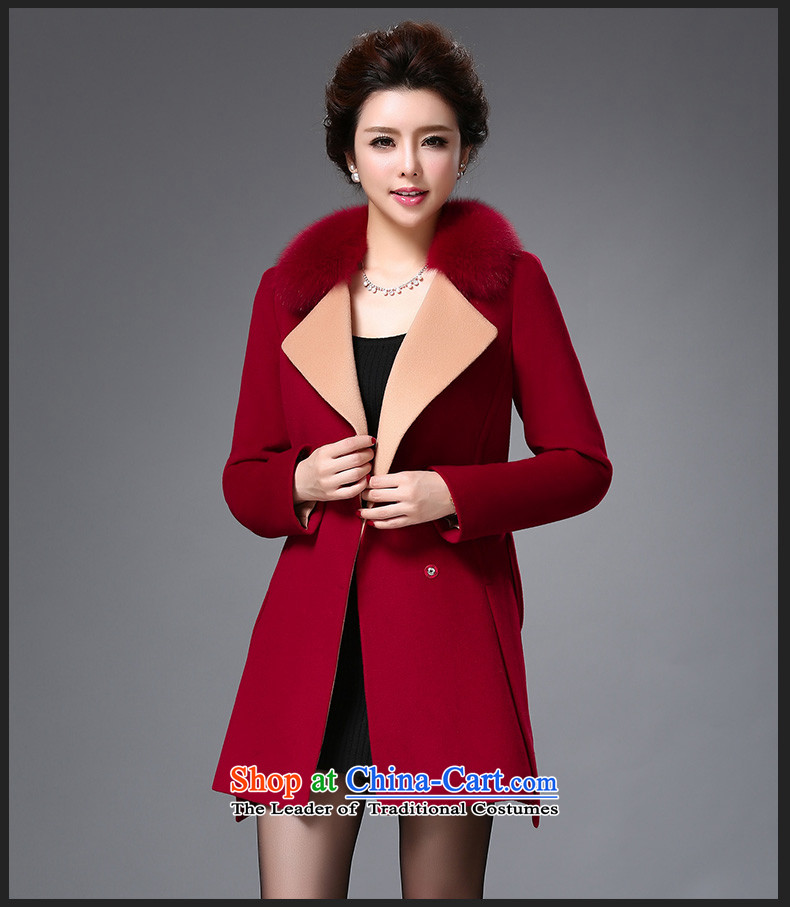 Isabel La Carconte 2015 autumn and winter coats new female luxuriant elegance for long Fox Gross Gross Fleece Jacket coat female YS1001? dark yellow L picture, prices, brand platters! The elections are supplied in the national character of distribution, so action, buy now enjoy more preferential! As soon as possible.
