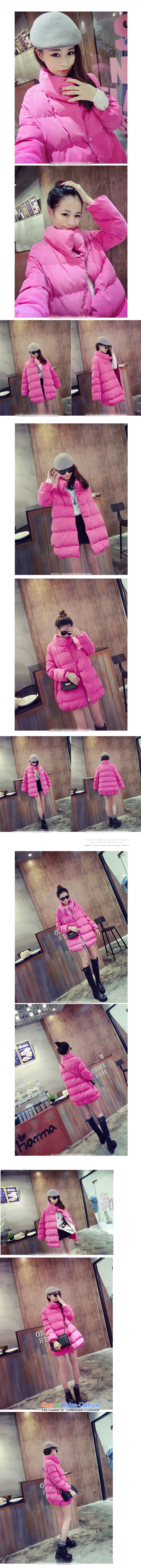 The sum  2015 autumn and winter in a long high collar warm cotton coat cotton jacket 200 catties can be wearing a pink XXL picture, prices, brand platters! The elections are supplied in the national character of distribution, so action, buy now enjoy more preferential! As soon as possible.