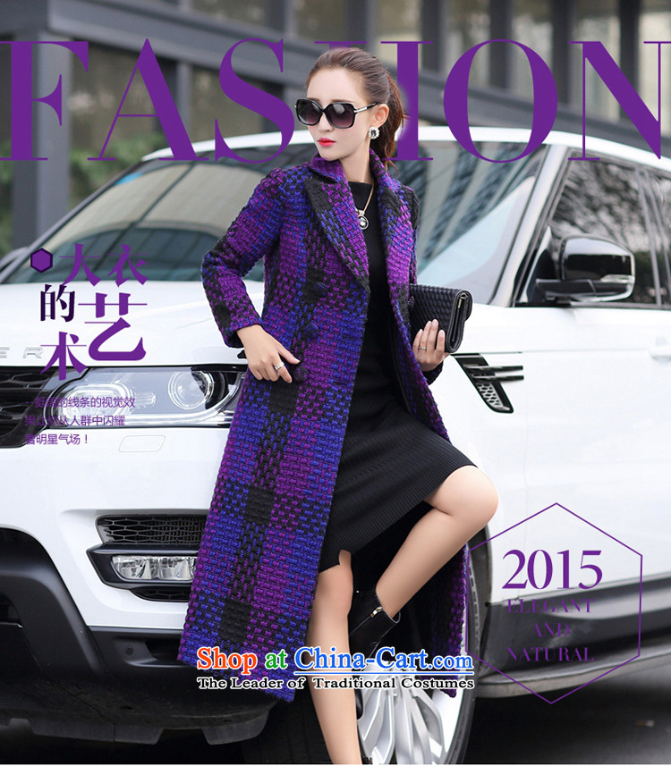About the New 2015, hundreds of autumn and winter load temperament lapel long-sleeved Korean squares gross? Long Female coats thin wool a graphics jacket female green XXL picture, prices, brand platters! The elections are supplied in the national character of distribution, so action, buy now enjoy more preferential! As soon as possible.