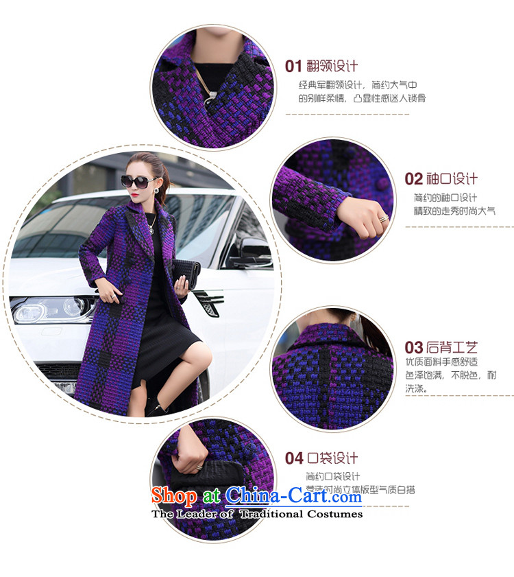 About the New 2015, hundreds of autumn and winter load temperament lapel long-sleeved Korean squares gross? Long Female coats thin wool a graphics jacket female green XXL picture, prices, brand platters! The elections are supplied in the national character of distribution, so action, buy now enjoy more preferential! As soon as possible.