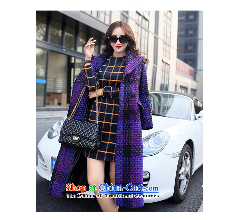 About the New 2015, hundreds of autumn and winter load temperament lapel long-sleeved Korean squares gross? Long Female coats thin wool a graphics jacket female green XXL picture, prices, brand platters! The elections are supplied in the national character of distribution, so action, buy now enjoy more preferential! As soon as possible.