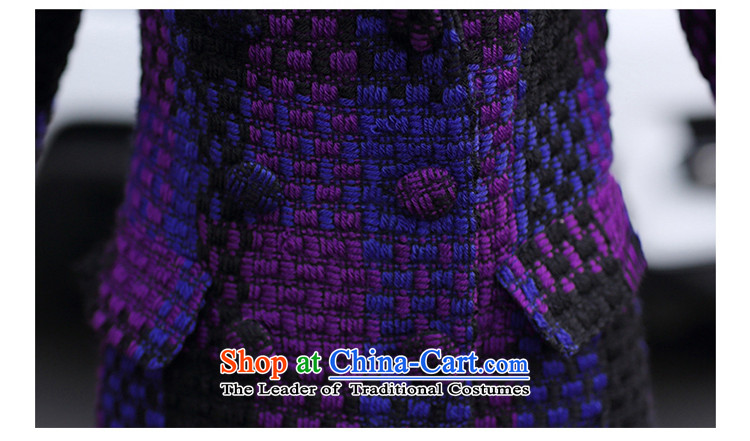 About the New 2015, hundreds of autumn and winter load temperament lapel long-sleeved Korean squares gross? Long Female coats thin wool a graphics jacket female green XXL picture, prices, brand platters! The elections are supplied in the national character of distribution, so action, buy now enjoy more preferential! As soon as possible.