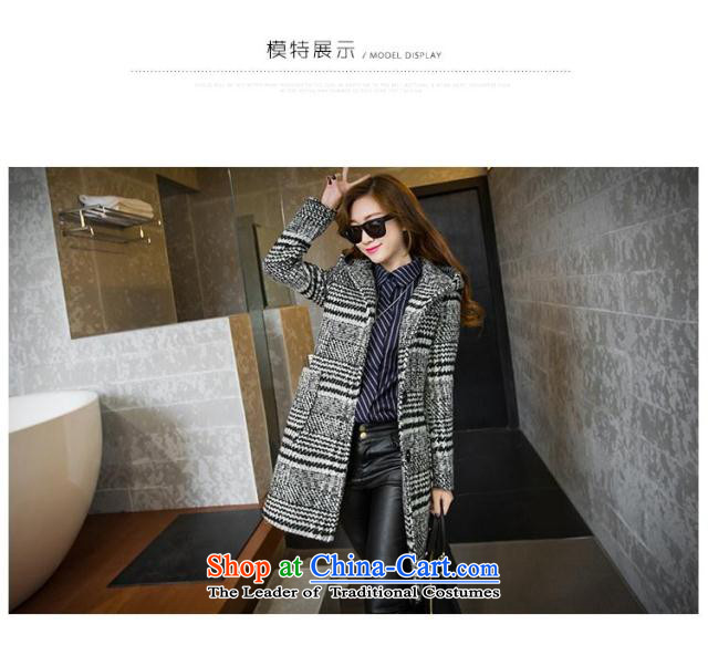 Barbie autumn and winter 2015 NEW cap chidori grid gross jacket coat terminal Connie? The Girl in long cashmere B31 Black S picture, prices, brand platters! The elections are supplied in the national character of distribution, so action, buy now enjoy more preferential! As soon as possible.