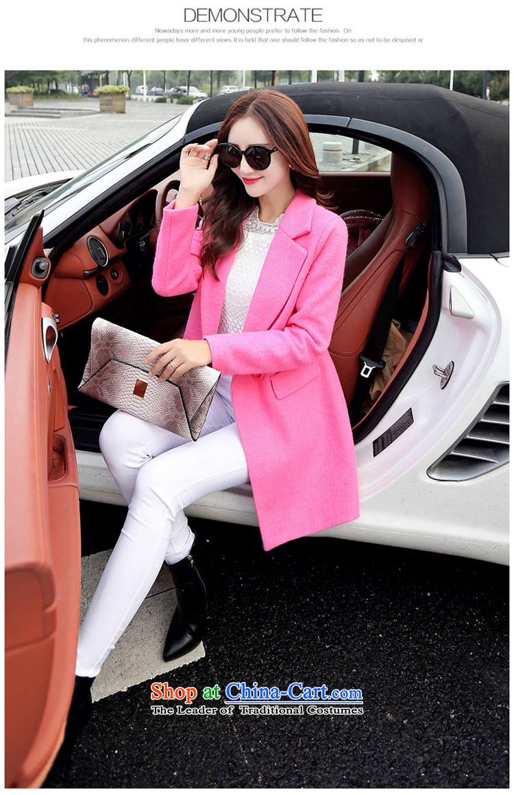 The law was in Dili Qi 2015 winter clothing new Korean fashion, long double-Sau San video thin thick hair fall/winter coats girl child?? jacket orange M picture, prices, brand platters! The elections are supplied in the national character of distribution, so action, buy now enjoy more preferential! As soon as possible.