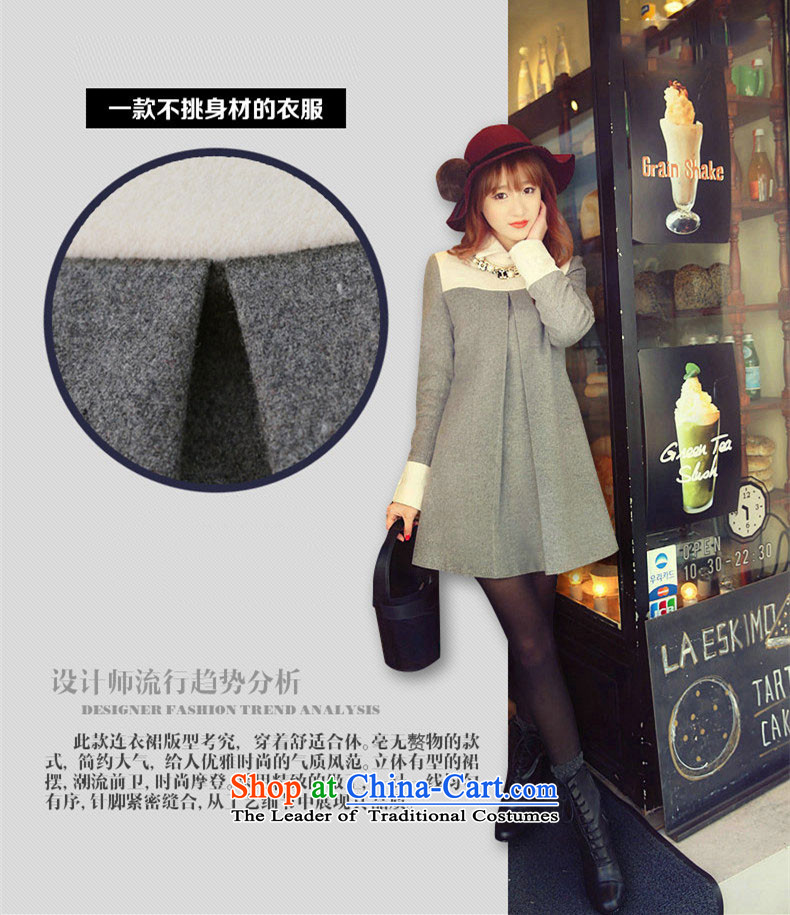 Yi with grass fall for women in the new long winter)?? jacket coat female Hair Girl a wool coat Women's jacket for autumn and winter coats mn06 Sau San Ni-gray S picture, prices, brand platters! The elections are supplied in the national character of distribution, so action, buy now enjoy more preferential! As soon as possible.