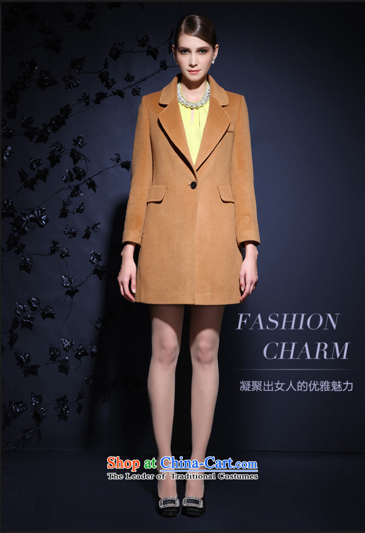 Yuen-core women 2015 winter clothing new stylish OL long-sleeved Sau San a grain of Gross deduction temperament jacket female?? coats Blue  M picture, prices, brand platters! The elections are supplied in the national character of distribution, so action, buy now enjoy more preferential! As soon as possible.