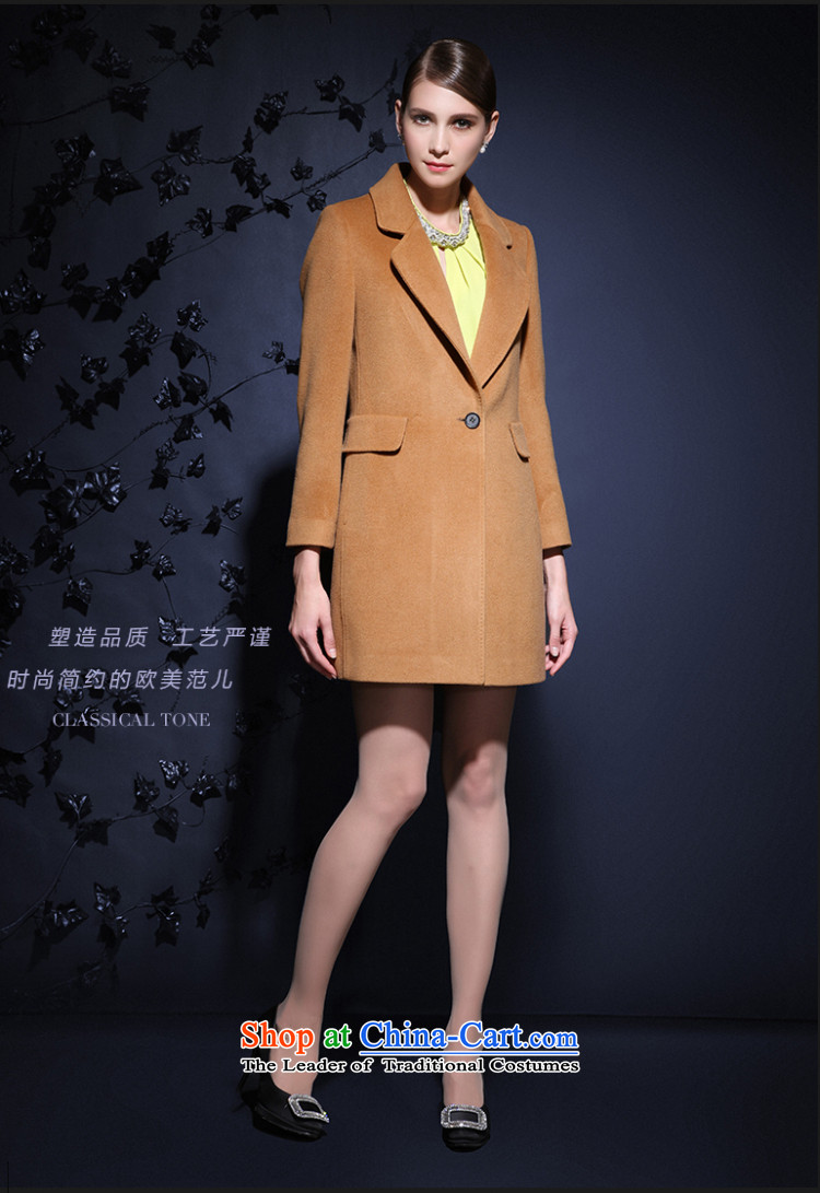 Yuen-core women 2015 winter clothing new stylish OL long-sleeved Sau San a grain of Gross deduction temperament jacket female?? coats Blue  M picture, prices, brand platters! The elections are supplied in the national character of distribution, so action, buy now enjoy more preferential! As soon as possible.