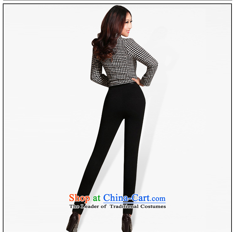 The officials of the fuseau larger ladies pants autumn and winter four face the pop-to-XL waist casual pants thick mm thick, forming the basis of the lint-free trousers and black velvet thick 5XL picture, prices, brand platters! The elections are supplied in the national character of distribution, so action, buy now enjoy more preferential! As soon as possible.