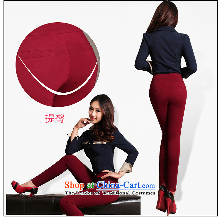 The officials of the fuseau larger ladies pants autumn and winter four face the pop-to-XL waist casual pants thick mm thick, forming the basis of the lint-free trousers and black velvet thick 5XL picture, prices, brand platters! The elections are supplied in the national character of distribution, so action, buy now enjoy more preferential! As soon as possible.
