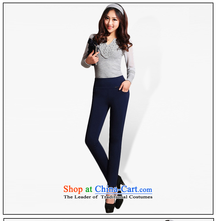 The officials of the fuseau larger ladies pants autumn and winter four face the pop-to-XL waist casual pants thick mm thick, forming the basis of the lint-free trousers and black velvet thick 5XL picture, prices, brand platters! The elections are supplied in the national character of distribution, so action, buy now enjoy more preferential! As soon as possible.