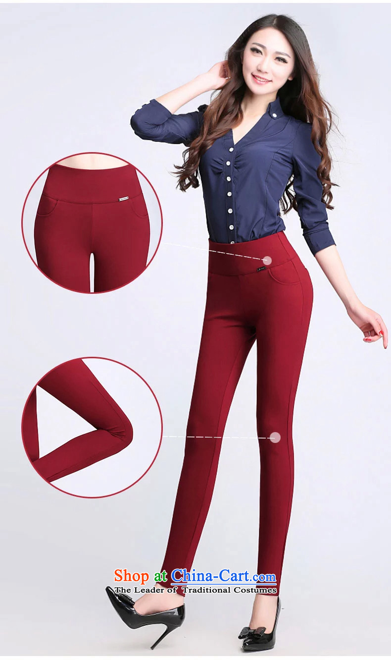 The officials of the fuseau larger ladies pants autumn and winter four face the pop-to-XL waist casual pants thick mm thick, forming the basis of the lint-free trousers and black velvet thick 5XL picture, prices, brand platters! The elections are supplied in the national character of distribution, so action, buy now enjoy more preferential! As soon as possible.