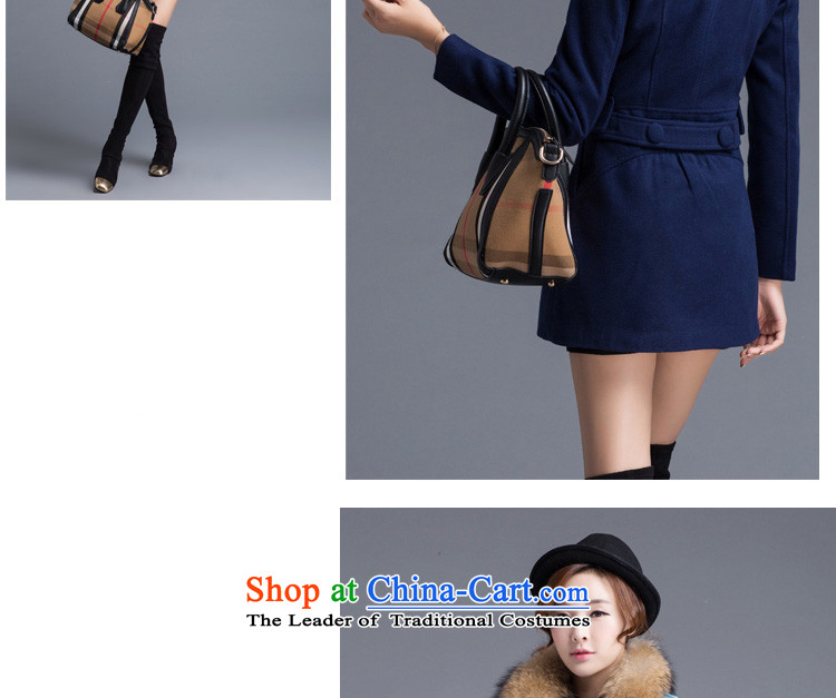 The gross imbalance? 2015 winter coats female new Korean long thin graphics Sau San, a female (with gross jacket) large red M picture, prices, brand platters! The elections are supplied in the national character of distribution, so action, buy now enjoy more preferential! As soon as possible.