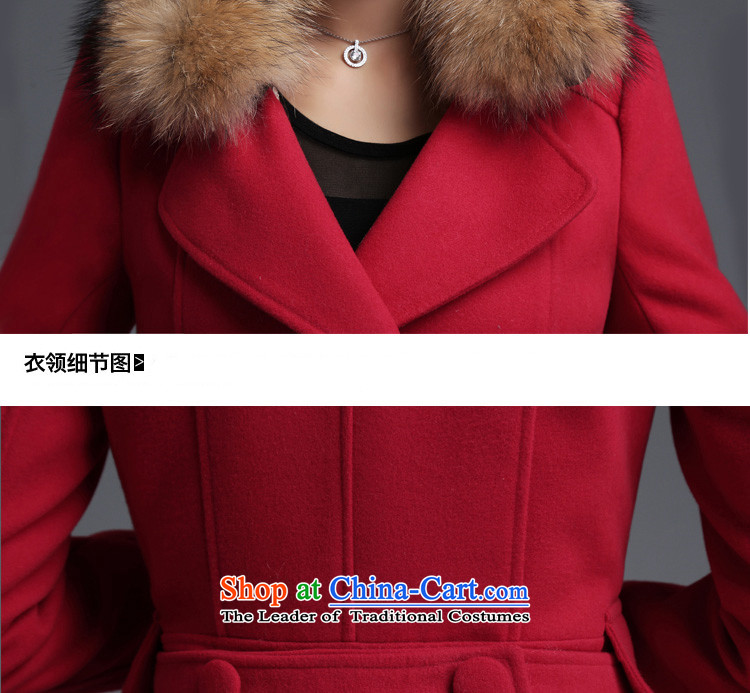 The gross imbalance? 2015 winter coats female new Korean long thin graphics Sau San, a female (with gross jacket) large red M picture, prices, brand platters! The elections are supplied in the national character of distribution, so action, buy now enjoy more preferential! As soon as possible.