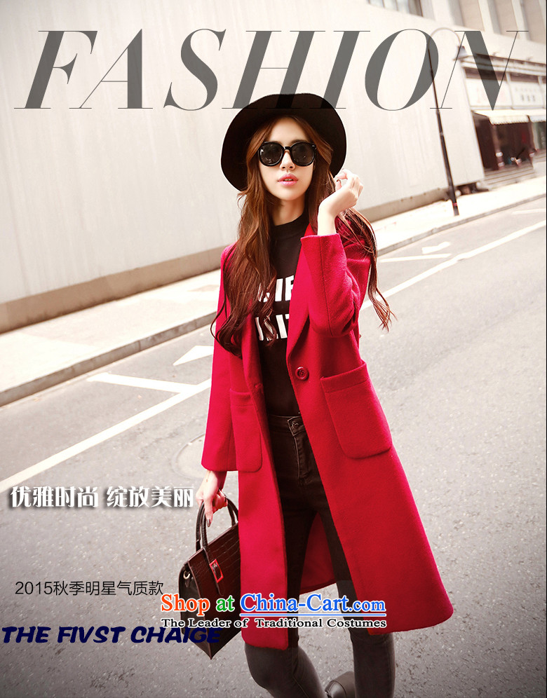 Overnight snow fall and winter 2015 Addis Ababa new wool coat female Korean? 