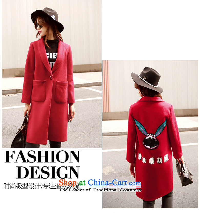 Overnight snow fall and winter 2015 Addis Ababa new wool coat female Korean? 