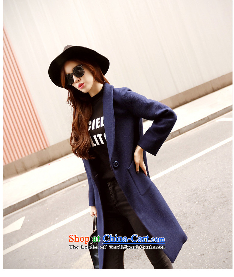 Overnight snow fall and winter 2015 Addis Ababa new wool coat female Korean? 