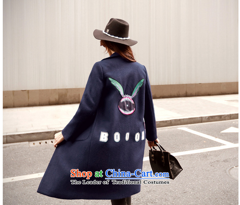 Overnight snow fall and winter 2015 Addis Ababa new wool coat female Korean? 
