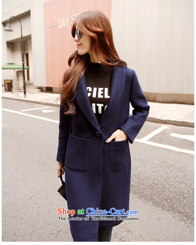 Overnight snow fall and winter 2015 Addis Ababa new wool coat female Korean? 