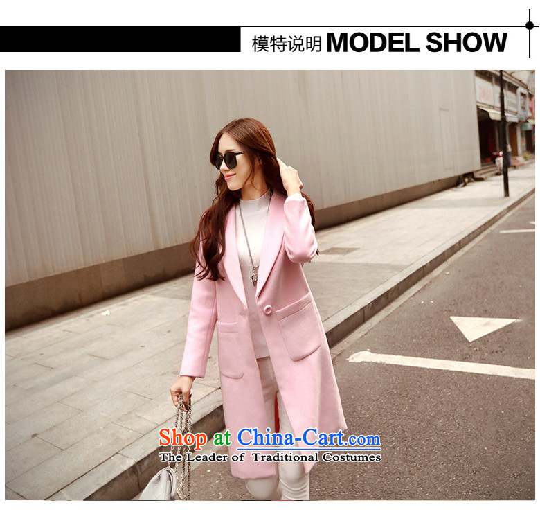Overnight snow fall and winter 2015 Addis Ababa new wool coat female Korean? 