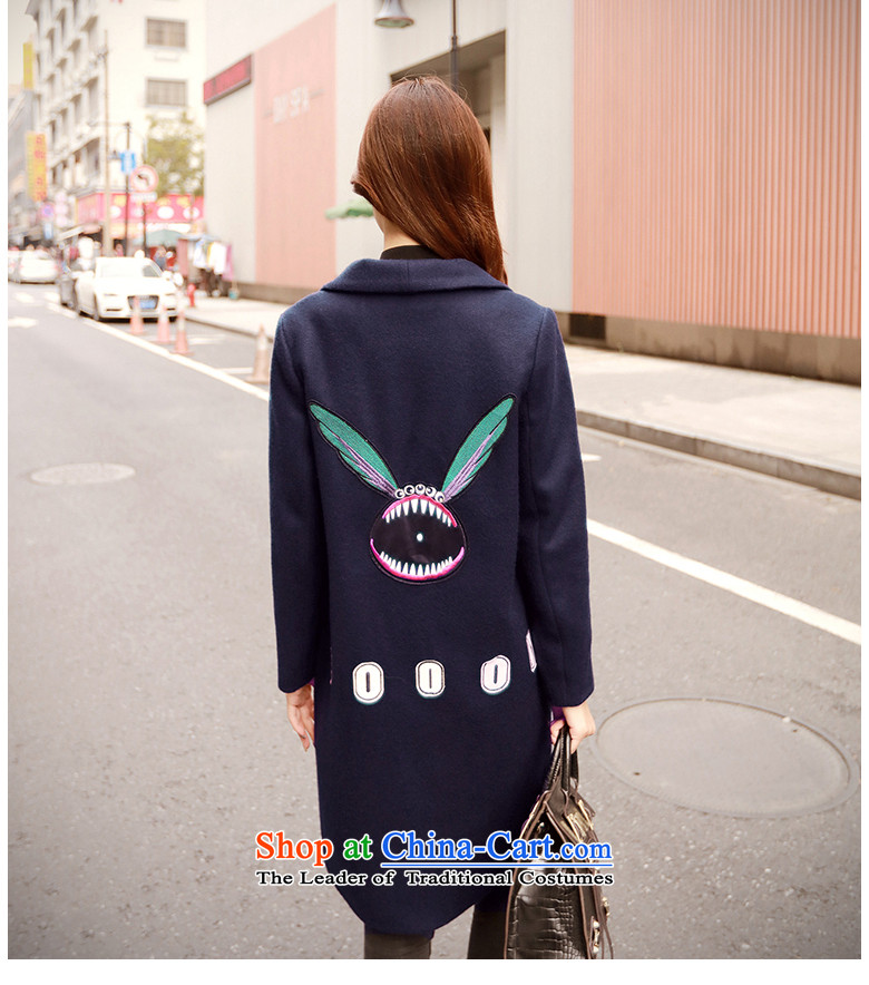 Overnight snow fall and winter 2015 Addis Ababa new wool coat female Korean? 