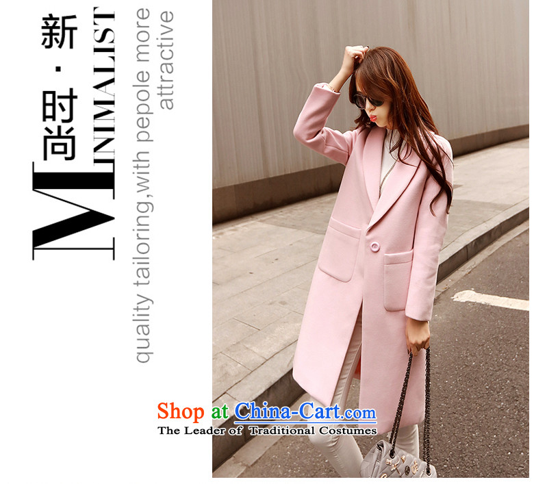 Overnight snow fall and winter 2015 Addis Ababa new wool coat female Korean? 