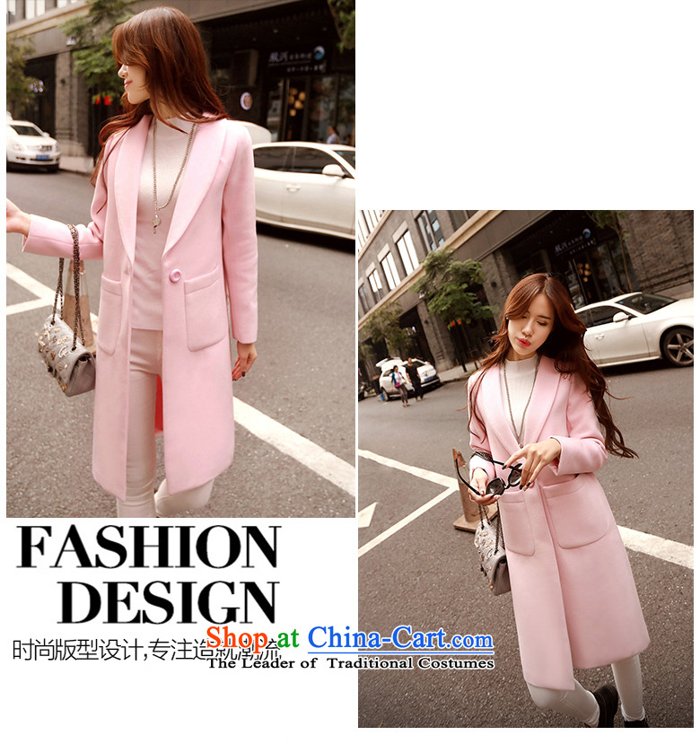 Overnight snow fall and winter 2015 Addis Ababa new wool coat female Korean? 
