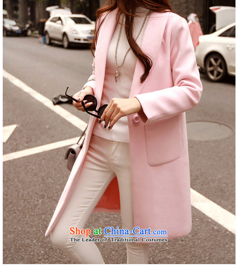 Overnight snow fall and winter 2015 Addis Ababa new wool coat female Korean? 
