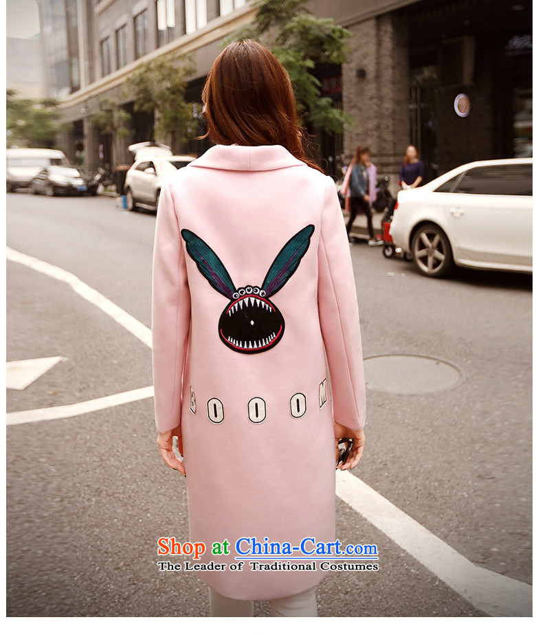 Overnight snow fall and winter 2015 Addis Ababa new wool coat female Korean? 