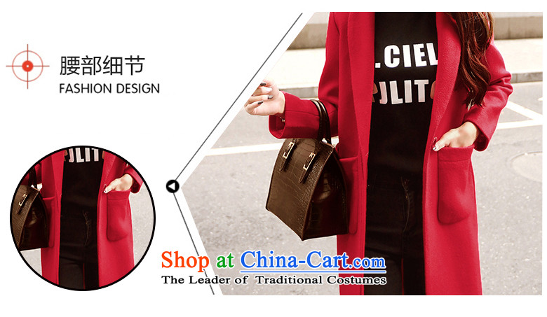 Overnight snow fall and winter 2015 Addis Ababa new wool coat female Korean? 