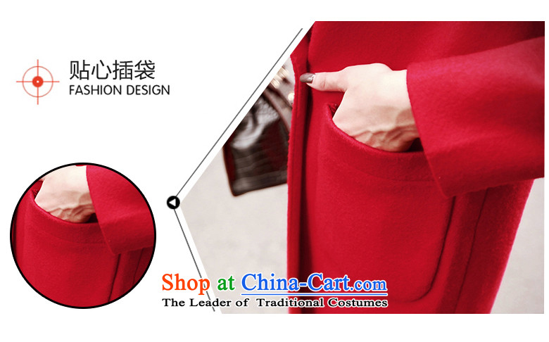 Overnight snow fall and winter 2015 Addis Ababa new wool coat female Korean? 
