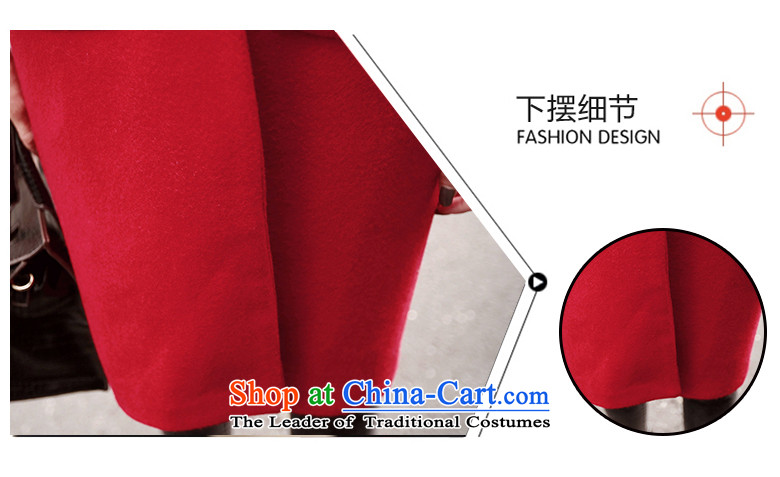 Overnight snow fall and winter 2015 Addis Ababa new wool coat female Korean? 