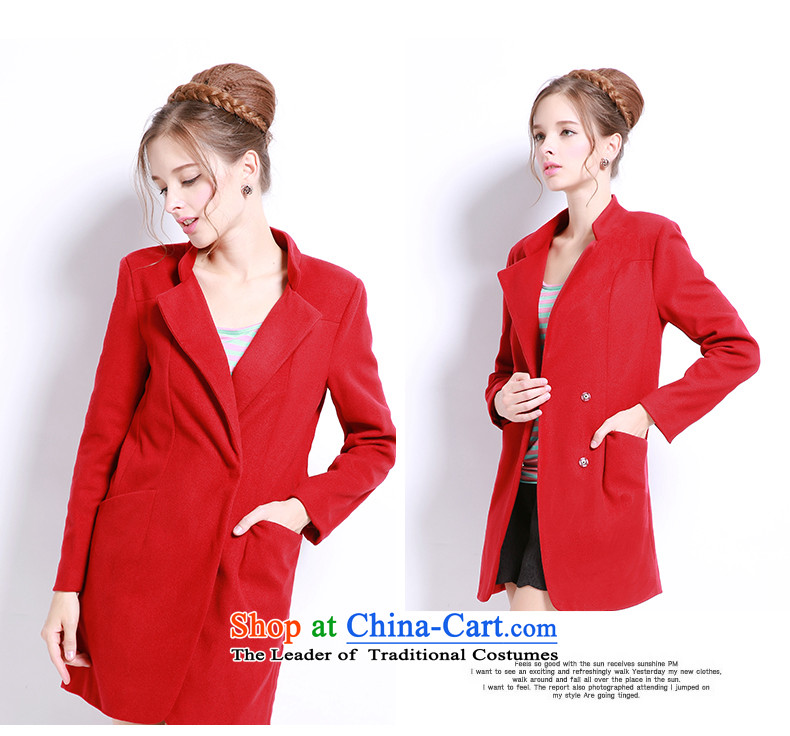 Luo Shani flower code women a jacket thick winter clothing to sister xl thick, Hin thin coat of 13239 Red 4XL Photo, prices, brand platters! The elections are supplied in the national character of distribution, so action, buy now enjoy more preferential! As soon as possible.