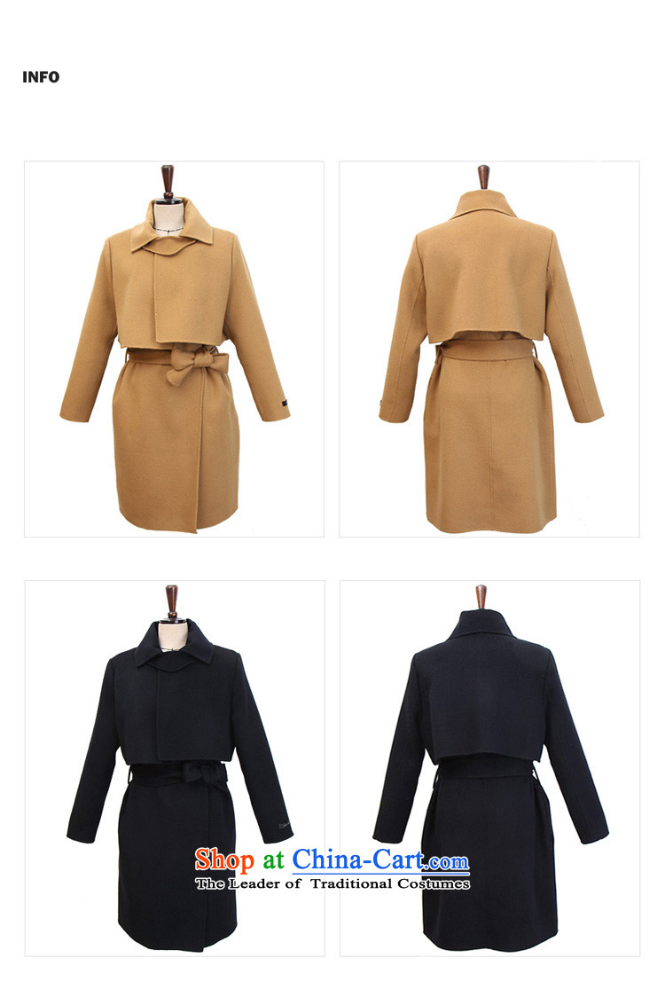 Egyptian wool coat women about what a wool coat autumn and winter 2015 won the new version of the long black S pictures, Athens price, brand platters! The elections are supplied in the national character of distribution, so action, buy now enjoy more preferential! As soon as possible.