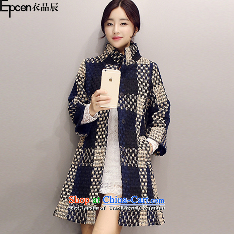 Yi Jin (epcen No. 2015) new products for winter female Korean version in the Sau San Long Seven-sleeved coats GD8109? Picture gross color XL, Yi Jin (epcen NO.) , , , shopping on the Internet