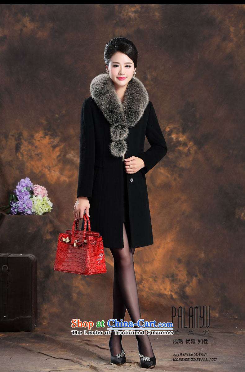 Palun Yu really high-end Fox Washable Wool velvet cloak gross women 2015 winter new ultra-Nagymaros jacket? gross collar woolen coat temperament in Sau San long H848 large red XL Photo, prices, brand platters! The elections are supplied in the national character of distribution, so action, buy now enjoy more preferential! As soon as possible.