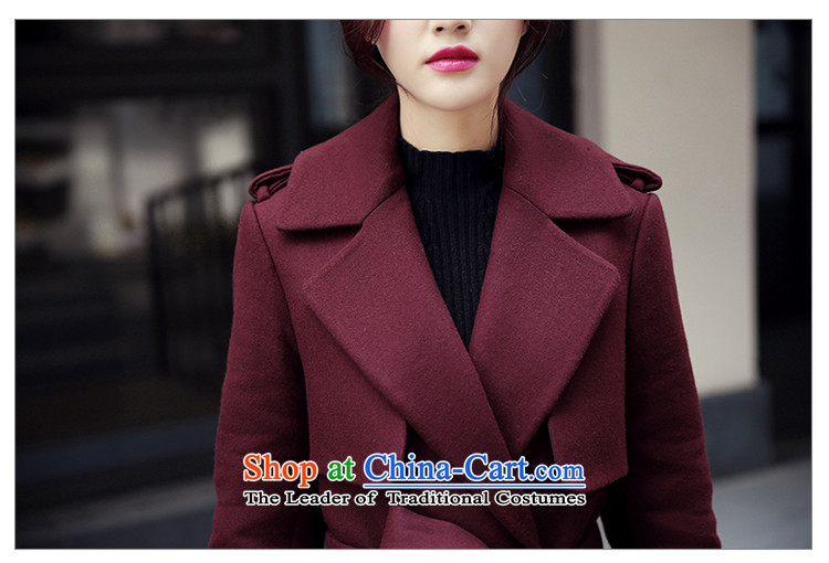 Cruise in the Advanced 2015 winter coats women? Boxed new women's autumn, Korean long thin video 
