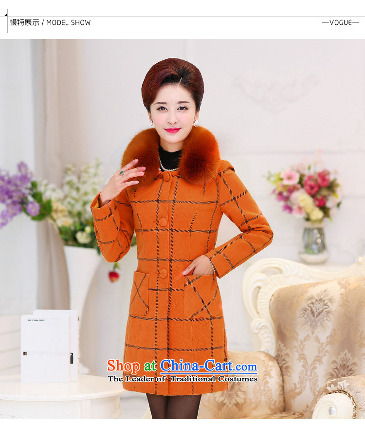 The Basha 2015 autumn and winter new larger thick and long for Gross Gross? a wool coat female jacket A8088 ORANGE XL Photo, prices, brand platters! The elections are supplied in the national character of distribution, so action, buy now enjoy more preferential! As soon as possible.