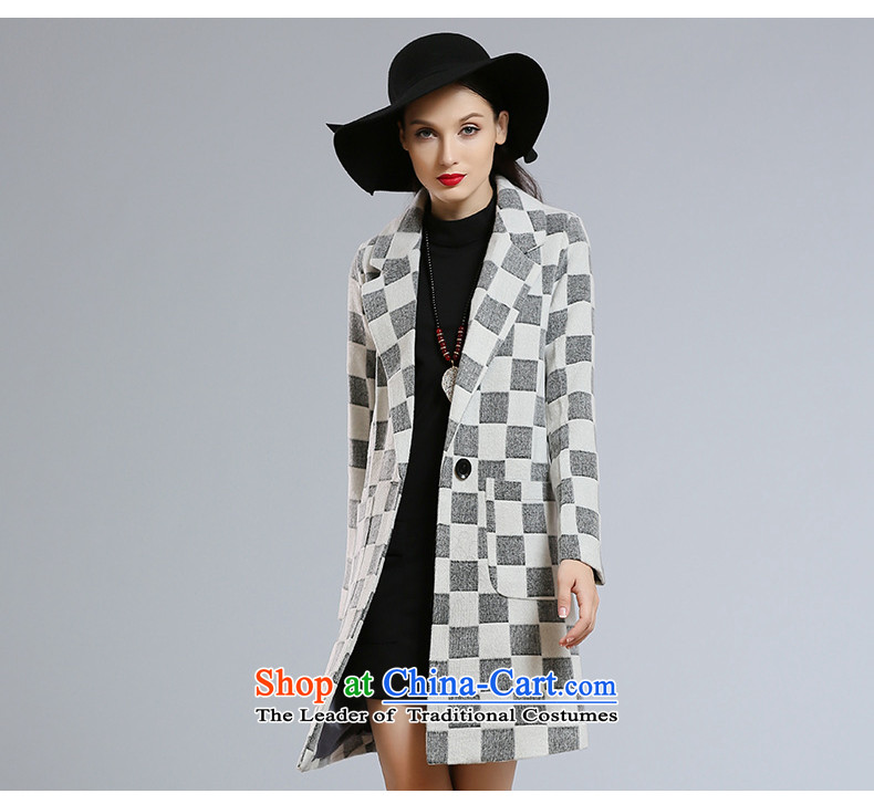 Xuan ina 2015 autumn and winter new products a wool coat girl in Sau San long Korean Sleek and versatile latticed gross flows of female JXYL8578 coat? green tartan M picture, prices, brand platters! The elections are supplied in the national character of distribution, so action, buy now enjoy more preferential! As soon as possible.