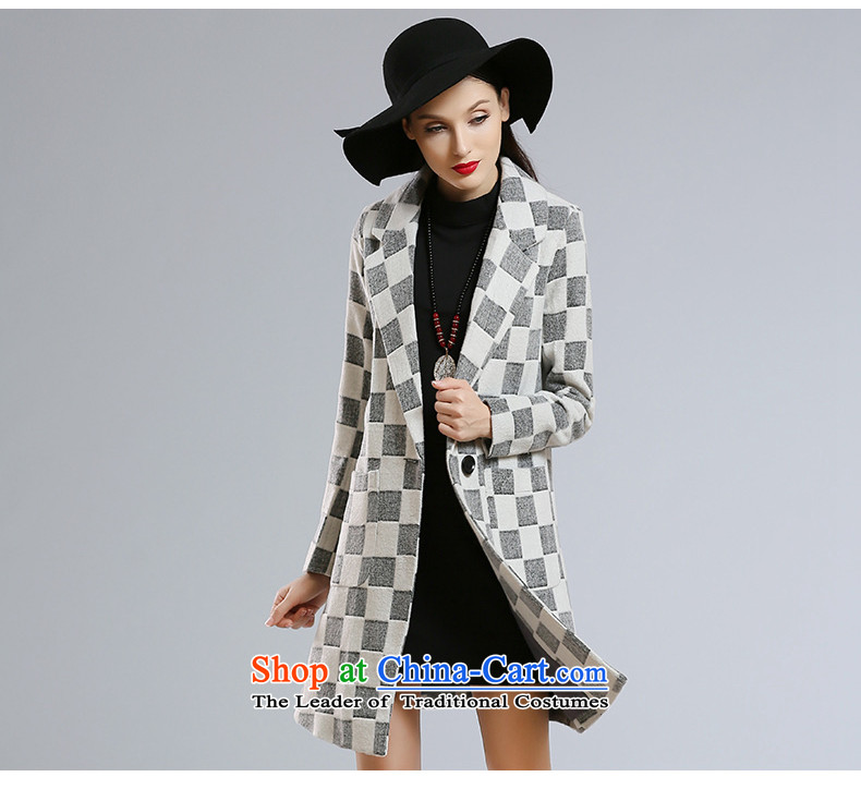 Xuan ina 2015 autumn and winter new products a wool coat girl in Sau San long Korean Sleek and versatile latticed gross flows of female JXYL8578 coat? green tartan M picture, prices, brand platters! The elections are supplied in the national character of distribution, so action, buy now enjoy more preferential! As soon as possible.