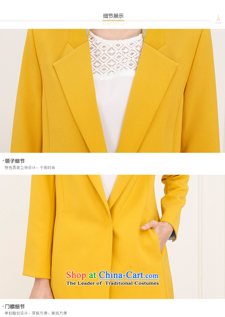 For a limited time (】 【 Shang xin], Evelyn Lai 2015 autumn and winter new products to suit in a mock-neck long small jacket 140833413643 caramel L picture, prices, brand platters! The elections are supplied in the national character of distribution, so action, buy now enjoy more preferential! As soon as possible.