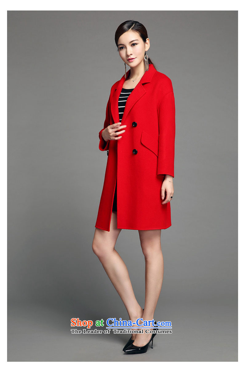The Neelam gross? woolen coat two-sided female coats female non-cashmere overcoat female winter 2015 new gross? In long pink jacket M picture, prices, brand platters! The elections are supplied in the national character of distribution, so action, buy now enjoy more preferential! As soon as possible.