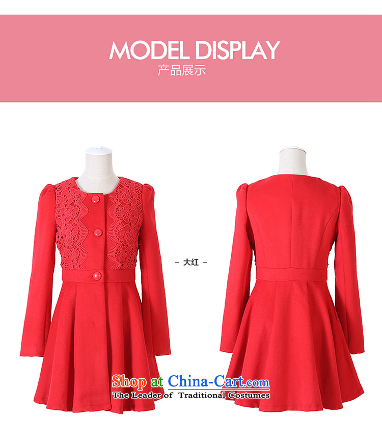 Aida 2015 Winter New Lin sweet lace stitching petticoats in long wool coat jacket CA43397273 PURGE? rose red L picture, prices, brand platters! The elections are supplied in the national character of distribution, so action, buy now enjoy more preferential! As soon as possible.