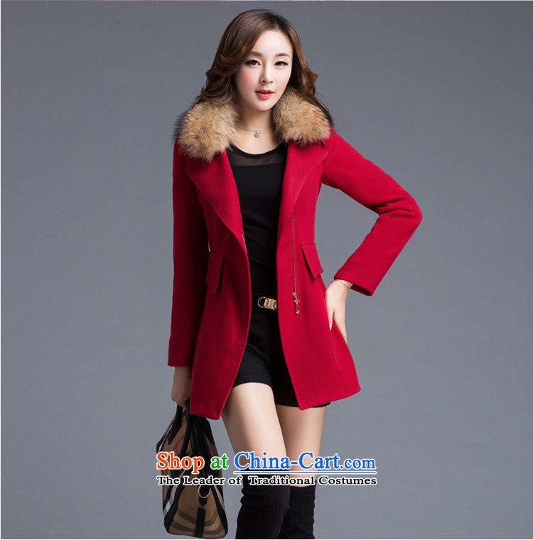 Emma poem to 2015 autumn and winter new Korean Sau San wild jacket coat? short of $51-68 13 female red cloak?) L picture, prices, brand platters! The elections are supplied in the national character of distribution, so action, buy now enjoy more preferential! As soon as possible.
