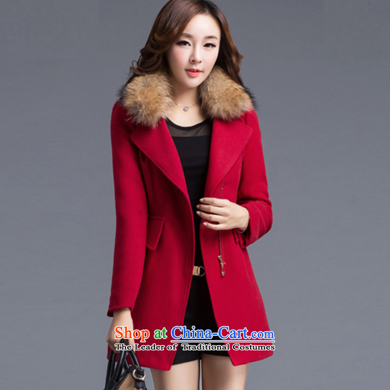 Emma poem to 2015 autumn and winter new Korean Sau San wild jacket coat? short of $51-68 13 female red cloak?) , L' Emma poem YIAIMSHI () , , , shopping on the Internet