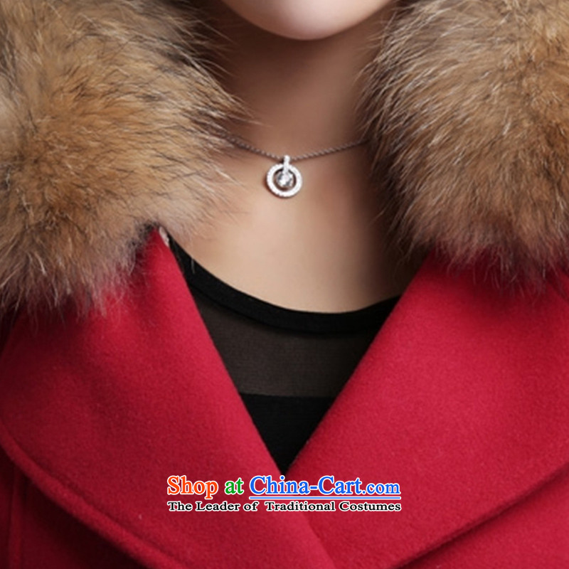 Emma poem to 2015 autumn and winter new Korean Sau San wild jacket coat? short of $51-68 13 female red cloak?) , L' Emma poem YIAIMSHI () , , , shopping on the Internet