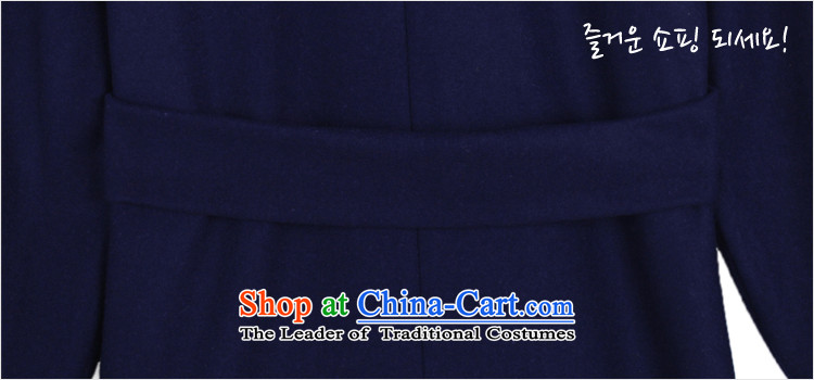 Korea has the Korean version of the Dag Hammarskjöld yi 2015 winter clothing new women's loose video thin lapel in long hair?6 blue jacket NH4636 M picture, prices, brand platters! The elections are supplied in the national character of distribution, so action, buy now enjoy more preferential! As soon as possible.