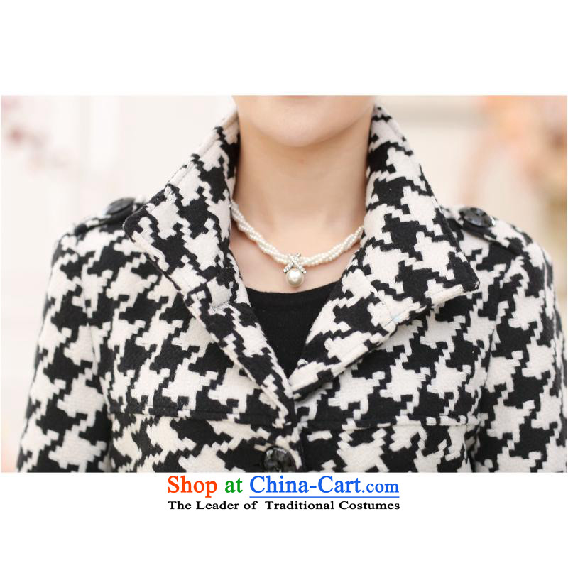 Older women's autumn in new stylish large load mother Sau San? What middle-aged wool waistband jacket White XL recommendations 90-110, and involved (rvie.) , , , shopping on the Internet