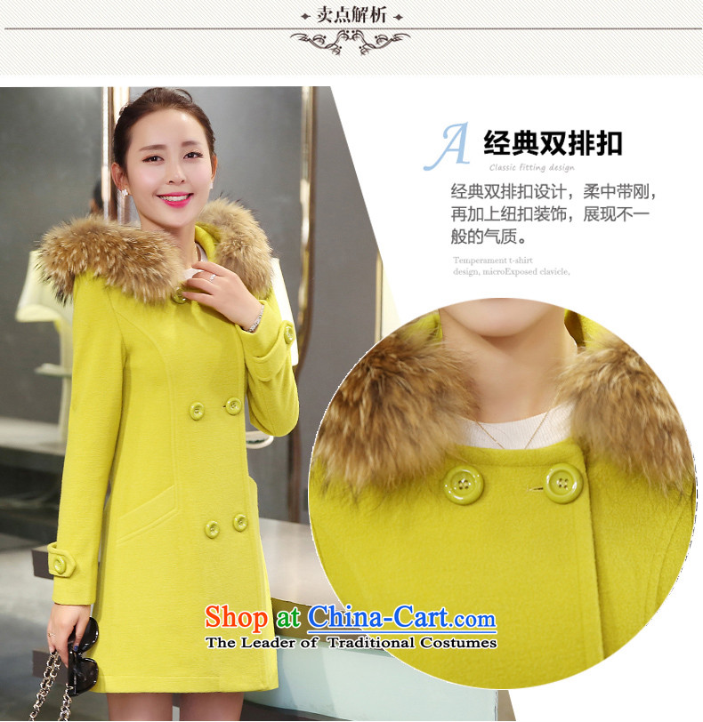 The 2015 Dili Blair Monrovia autumn and winter new Korean version?? jacket coat girl in gross long thin Foutune of Sau San video? coats female 792 gross RED M picture, prices, brand platters! The elections are supplied in the national character of distribution, so action, buy now enjoy more preferential! As soon as possible.